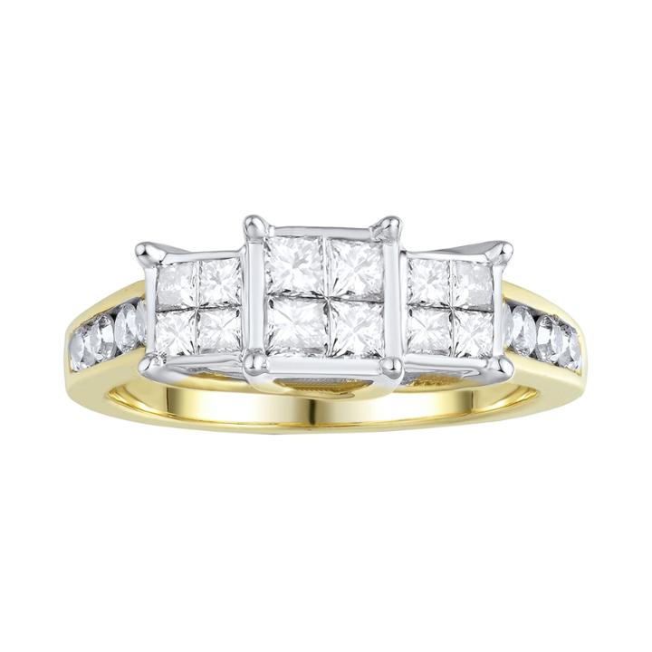 Love Lives Forever&trade; 1 Ct. T.w. Diamond 10k Yellow Gold Ring