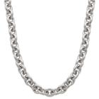 Limited Quantities! Sterling Silver Polished Cable Chain Necklace