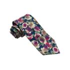 Stafford Fall Large Rose Tie