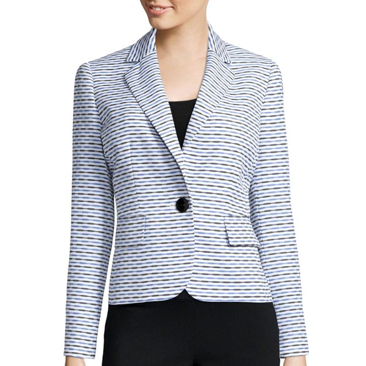 Black Label By Evan-picone Long-sleeve Jacket