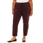 Ankle Pant With Ruffle Pockets-plus