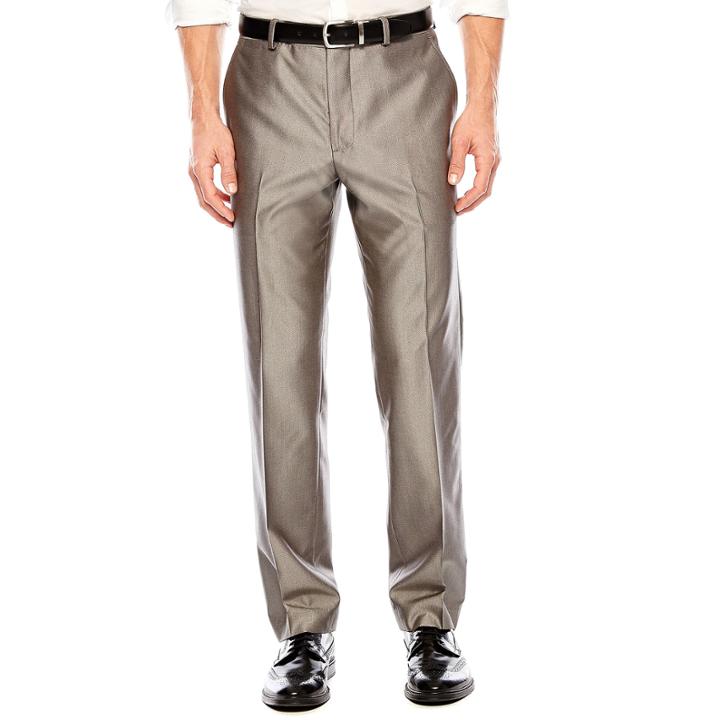 Jf J. Ferrar Silver Luster Pants - Slim Fit