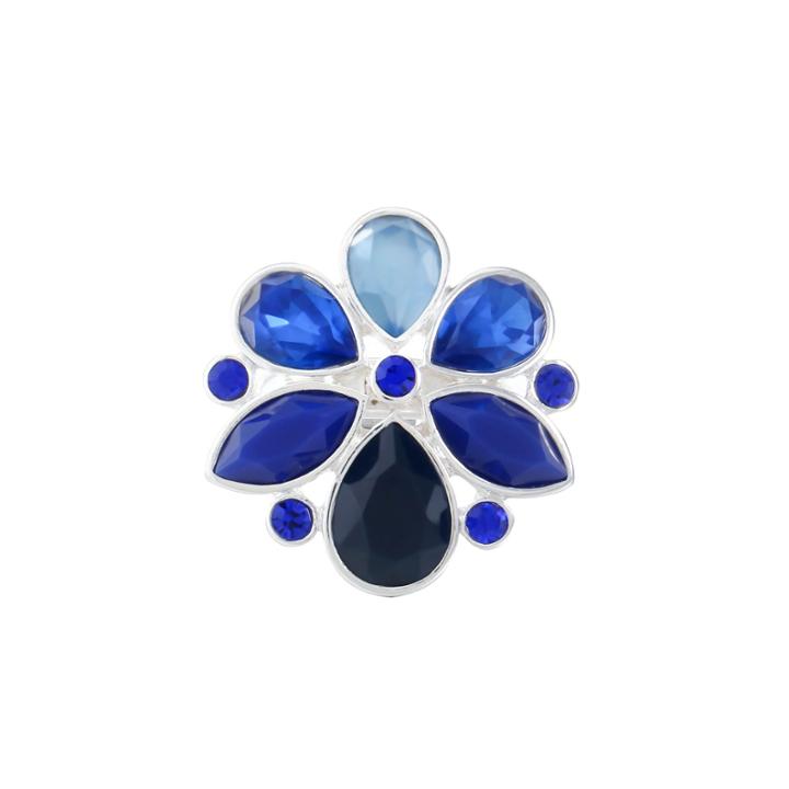 Liz Claiborne Womens Blue Stretch Ring