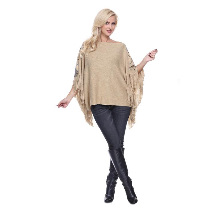 White Mark Eagle Wings Ponchos