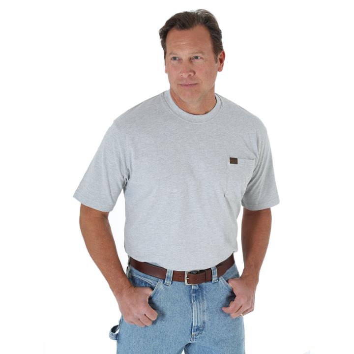 Wrangler Riggs Pocket Short Sleeve Crew Neck T-shirt