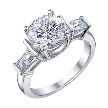 Diamonore&trade; 3 3/8 Ct. T.w. Simulated Diamond Ring