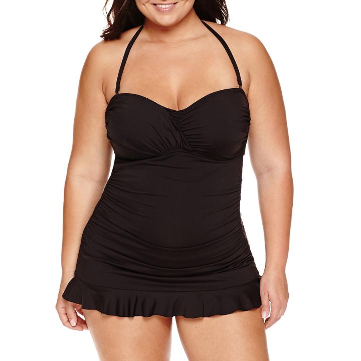 A.n.a One Piece Swimsuit Plus