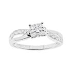 Promise My Love 1/6 Ct. T.w. Diamond Sterling Silver Promise Ring