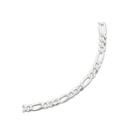Sterling Silver 22 6.9mm Figaro Chain