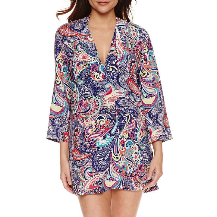 Liz Claiborne Laguna Paisley Dress