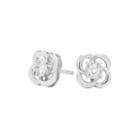 1/6 Ct. T.w. Diamond 10k White Gold Stud Earrings