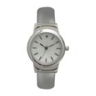 Olivia Pratt Womens Silver Tone Strap Watch-26861silver