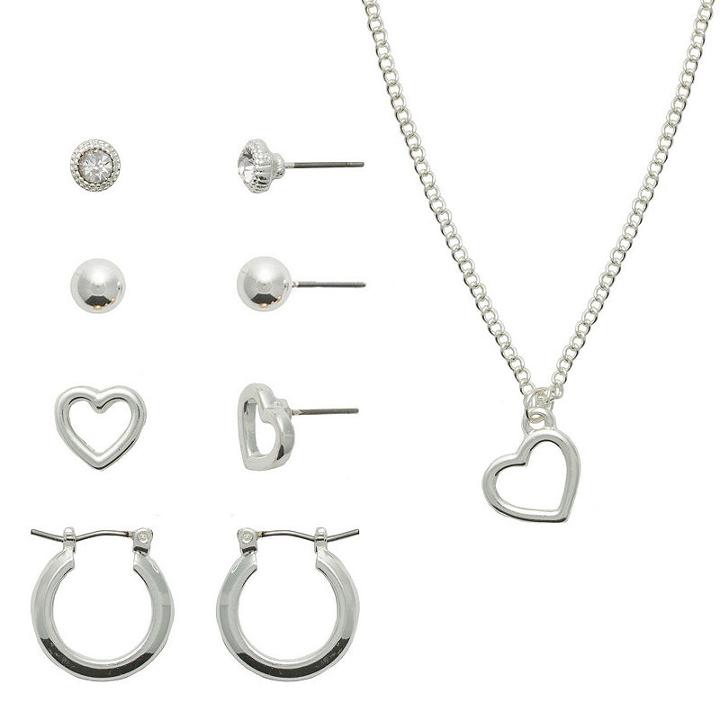 Sensitive Ears Womens 5-pc. Jewelry Set