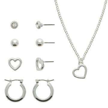 Sensitive Ears Womens 5-pc. Jewelry Set