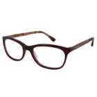 Michael Kors Rx Eyeglasses - Mk281 Burgundy - Frame Only With Demo Lenses
