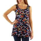 24/7 Comfort Apparel Le Grand Cirque Tunic Top