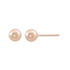 10k Gold Ball Stud Earrings