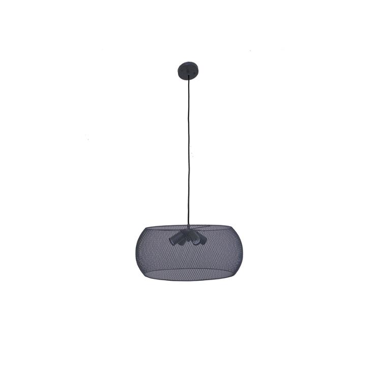 Peter 4-light Gray Chandelier