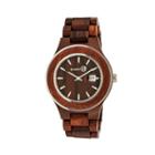Earth Wood Cherokee Red Bracelet Watch With Date Ethew3403