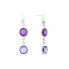 Gloria Vanderbilt Multi Color Drop Earrings