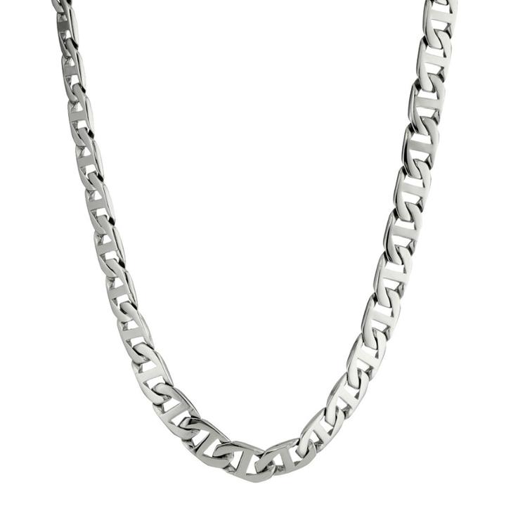 Mens Stainless Steel 20 10mm Marine Link Chain