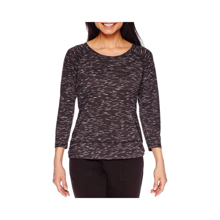 Made For Life&trade; 3/4-sleeve Raglan Tee - Petite