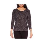 Made For Life&trade; 3/4-sleeve Raglan Tee - Petite
