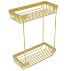 Allied Brass Double Tier Rectangular Toiletry Shower Basket