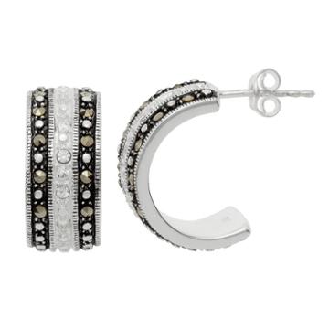 Sparkle Allure Le Vieux Hoop Earrings