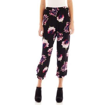 Olsenboye Elijah Floral Print Harem Pants