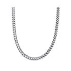 Mens Stainless Steel 24 Wheat Chain Necklace