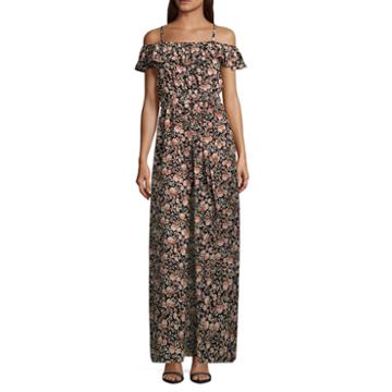 Secret Charm Sleeveless Maxi Walkthrough Dress-juniors