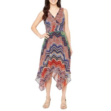 Rabbit Rabbit Rabbit Design Sleeveless Fit & Flare Dress
