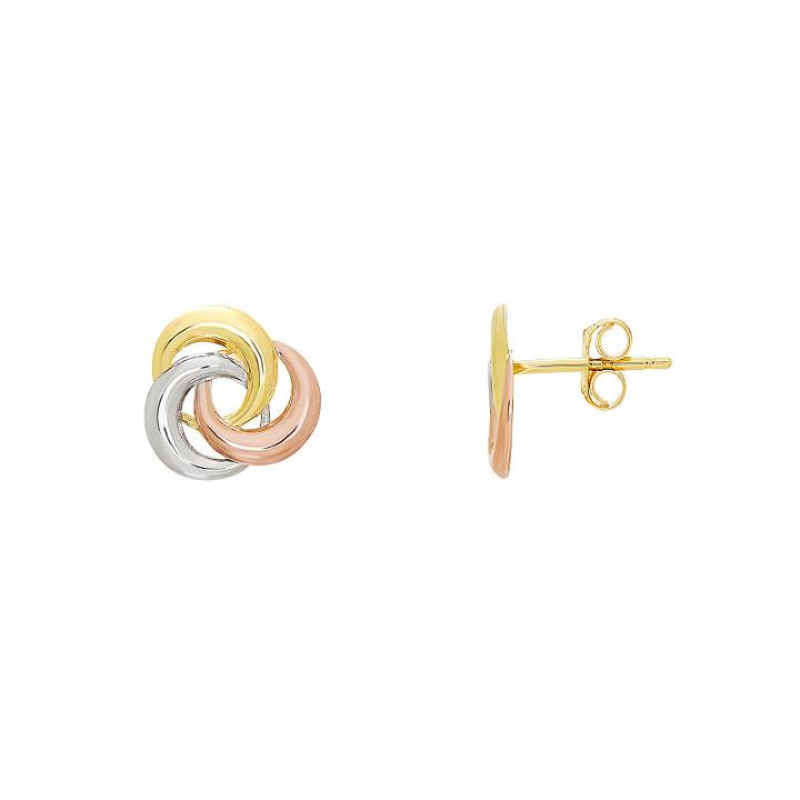 10.4mm Knot Stud Earrings