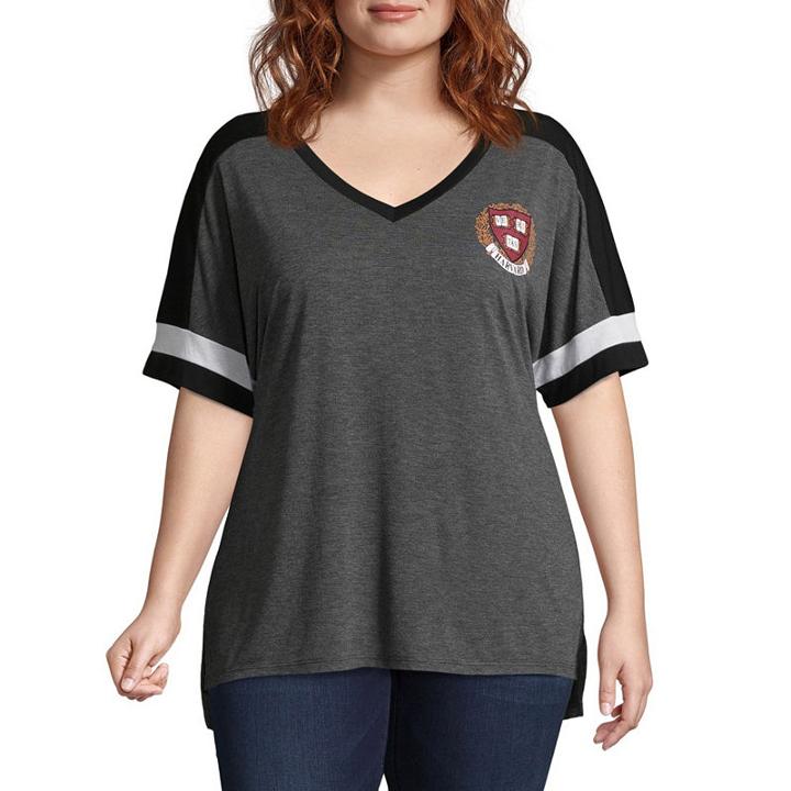 Harvard Twist Front Tee - Juniors Plus