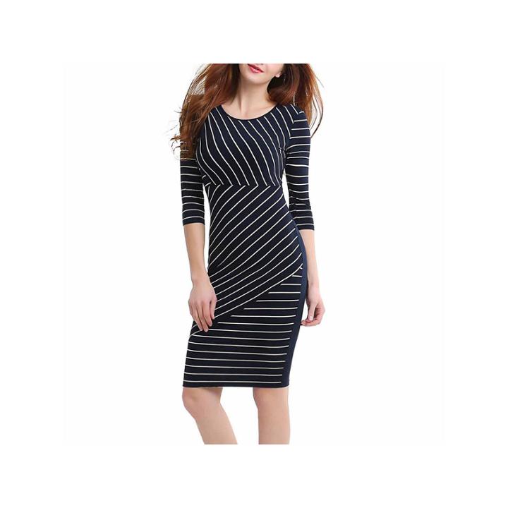 Phistic Tami 3/4 Sleeve Bodycon Dress