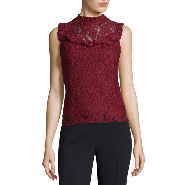 Woven Tank Top-juniors