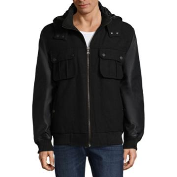 Vintage Leather Softshell Jacket