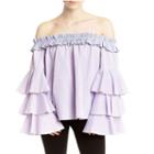 Romeo And Juliet Couture Ruffle Sleeve Top
