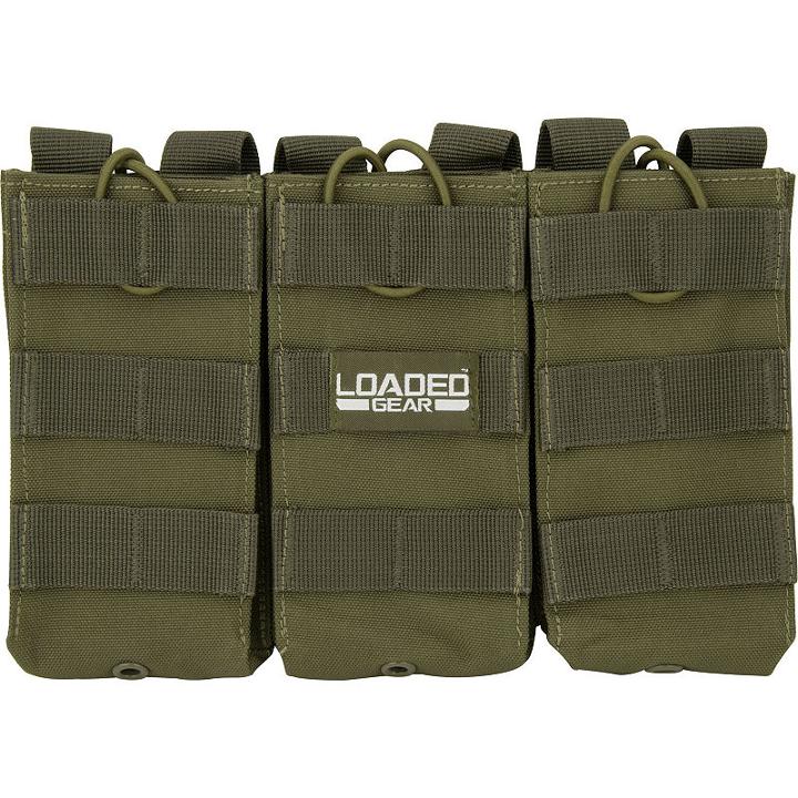 Loaded Gear Cx-200 Triple Magazine Pouch Od Green