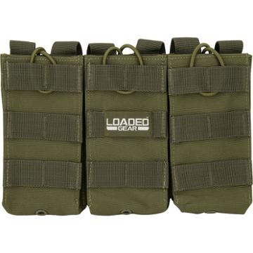 Loaded Gear Cx-200 Triple Magazine Pouch Od Green