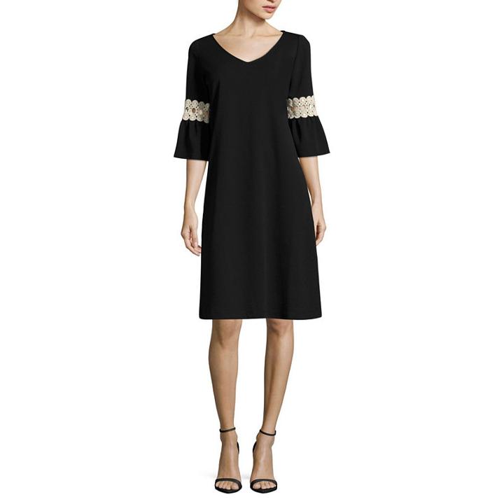 Tiana B Long Sleeve Sheath Dress - Tall
