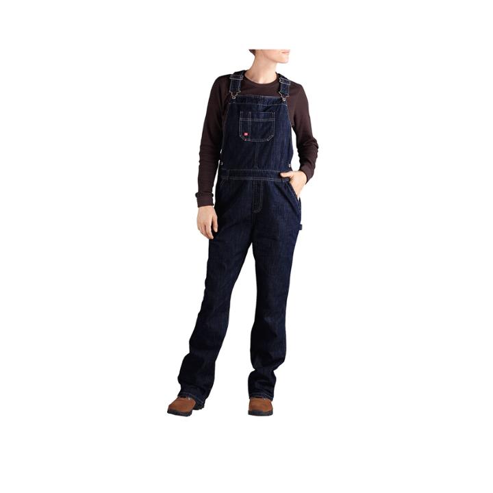 Dickies Misses Relaxed-fit Straight-leg Denim Overall
