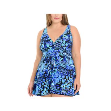 Le Cove Swim Dress Plus