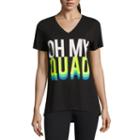 Xersion Short Sleeve Crew Neck T-shirt-petites
