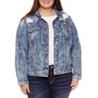 Arizona Oversized Denim Jacket-juniors Plus