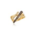 Grand Sample Sale By Le Vian 1/2 Ct. T.w. Vanilla Diamonds & Chocolate Diamonds 14k Honey Gold Le Vian Chocolatier Ring