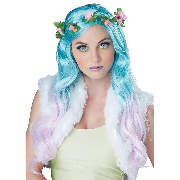 Buyseasons Floral Fantasy Blue Dress Up Costume Unisex
