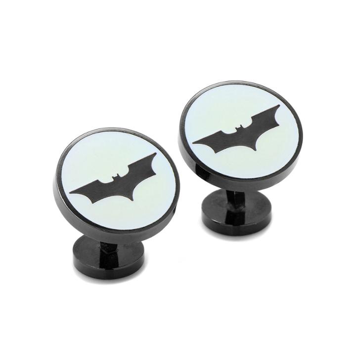 Batman&trade; Dark Knight Logo Glow-in-the-dark Cuff Links