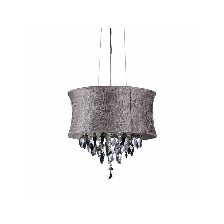 Warehouse Of Tiffany Gator Ring Crystal Chandelier